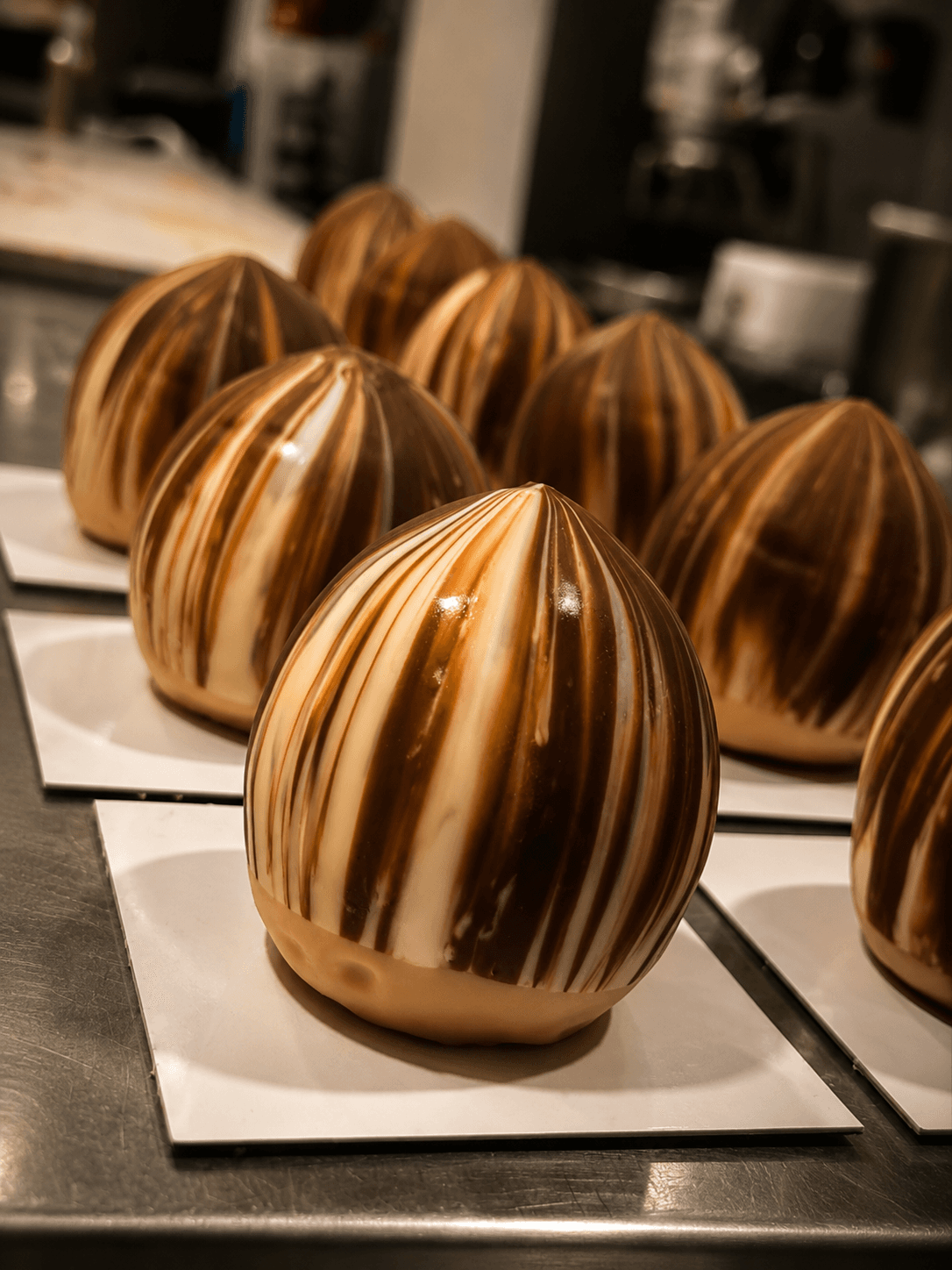 Pâtisseries trompe-l'oeil noisette de La Constantinoise